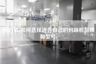 碼跺機(如何選擇適合自己的碼跺機品牌和型號) 碼跺機(如何選擇適合自己的碼跺機品牌和型號)